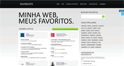 Desktop Screenshot of meusfavoritos.net