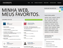 Tablet Screenshot of meusfavoritos.net